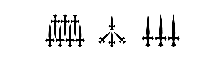 101! Dagger 'Bet  Free Fonts Download