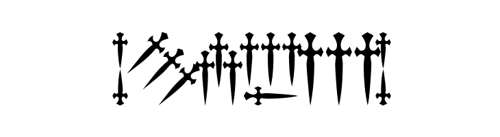 101! Dagger 'Bet  Free Fonts Download
