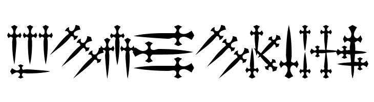 101! Dagger 'Bet  Free Fonts Download