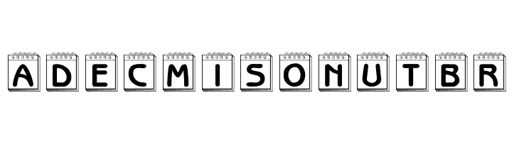 101! Day Planner  Free Fonts Download