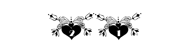 101! Dezigner HeartZ  Free Fonts Download