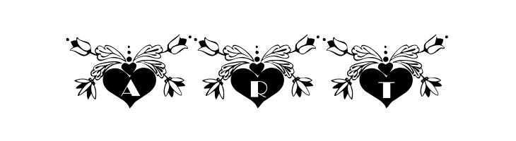 101! Dezigner HeartZ  Free Fonts Download