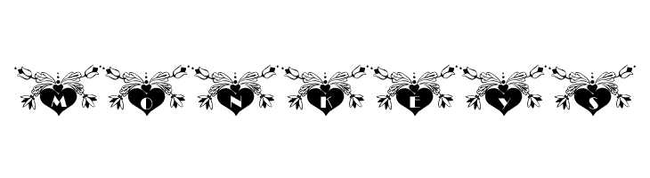 101! Dezigner HeartZ  Free Fonts Download