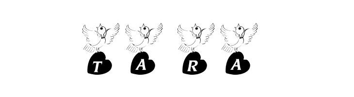101! Doves Heart  Free Fonts Download