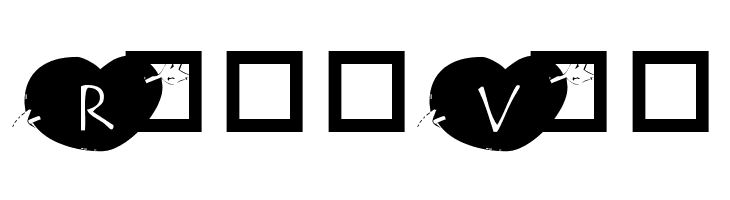 101! Hearts  Free Fonts Download