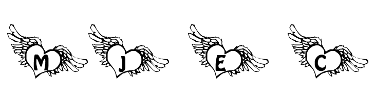 101! If My Heart Had WingZ  Free Fonts Download