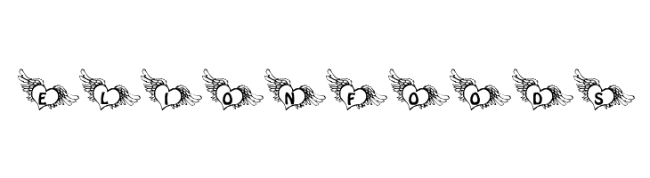 101! If My Heart Had WingZ  Free Fonts Download