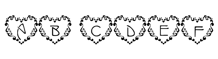 101! Just Anuther Heart Font  Free Fonts Download