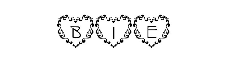 101! Just Anuther Heart Font  Free Fonts Download