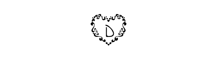 101! Just Anuther Heart Font  Free Fonts Download