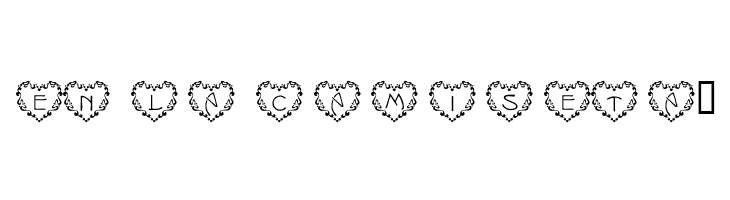 101! Just Anuther Heart Font  Free Fonts Download