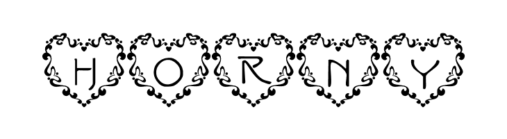 101! Just Anuther Heart Font  Free Fonts Download