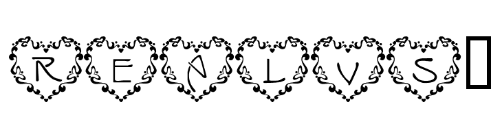 101! Just Anuther Heart Font  Free Fonts Download