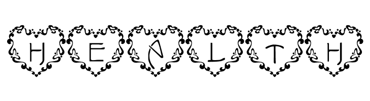101! Just Anuther Heart Font  Free Fonts Download