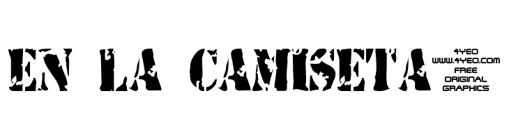 4YEOstamp  Free Fonts Download