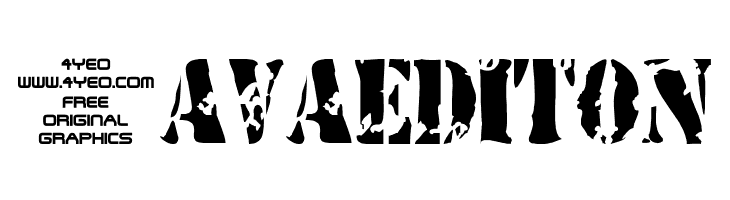 4YEOstamp  Free Fonts Download