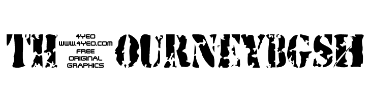 4YEOstamp  Free Fonts Download