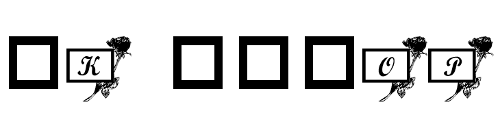 101! Rose Cards  Free Fonts Download