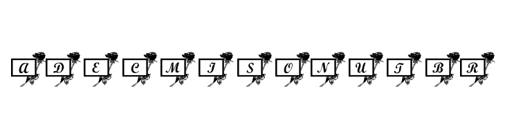 101! Rose Cards  Free Fonts Download