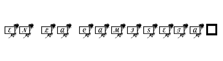 101! Rose Cards  Free Fonts Download