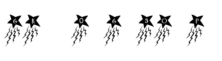 101! Star ZappeD  Free Fonts Download