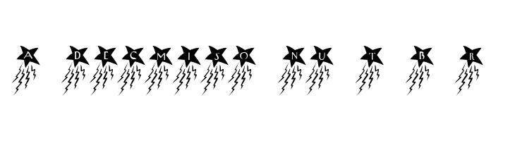 101! Star ZappeD  Free Fonts Download