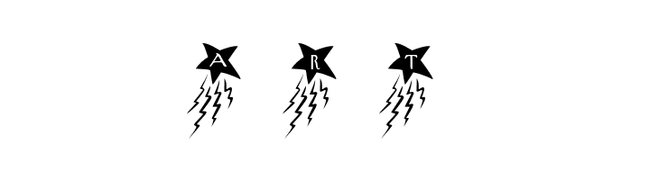 101! Star ZappeD  Free Fonts Download