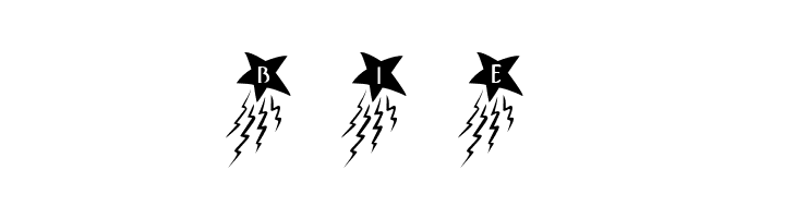 101! Star ZappeD  Free Fonts Download