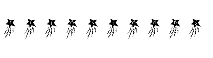 101! Star ZappeD  Free Fonts Download