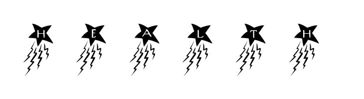 101! Star ZappeD  Free Fonts Download