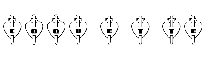 101! Thru My Heart  Free Fonts Download