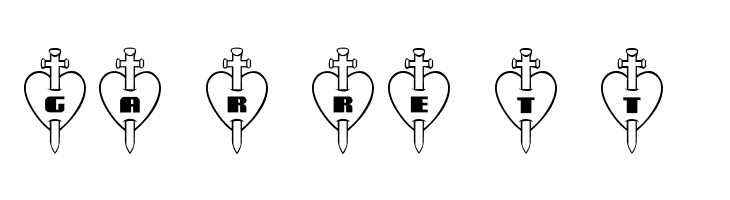 101! Thru My Heart  Free Fonts Download