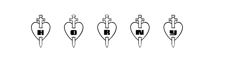 101! Thru My Heart  Free Fonts Download