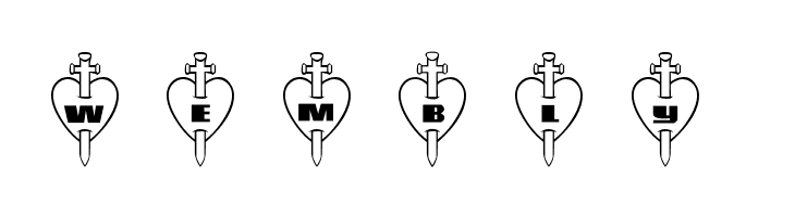 101! Thru My Heart  Free Fonts Download