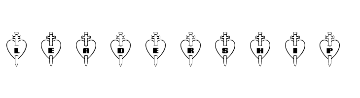 101! Thru My Heart  Free Fonts Download