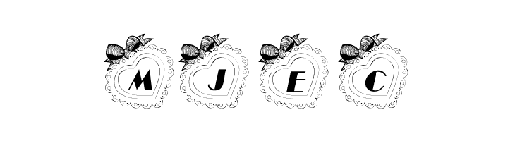 101! U Decorated My Heart  Free Fonts Download