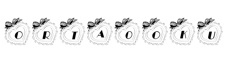 101! U Decorated My Heart  Free Fonts Download