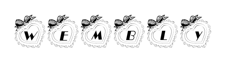 101! U Decorated My Heart  Free Fonts Download