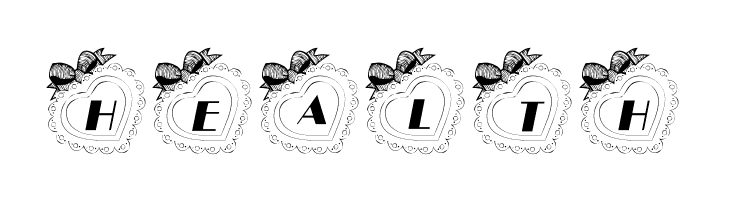 101! U Decorated My Heart  Free Fonts Download