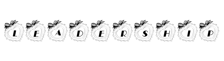 101! U Decorated My Heart  Free Fonts Download