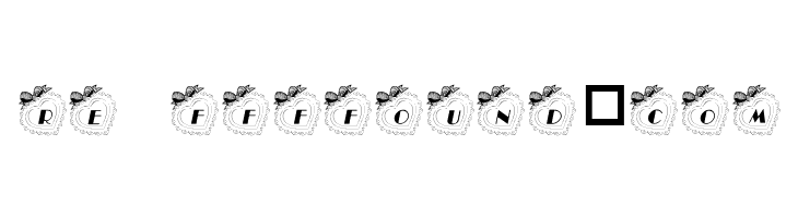 101! U Decorated My Heart  Free Fonts Download