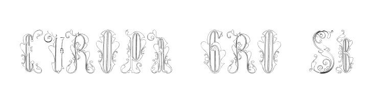 Folhas Caps  Free Fonts Download