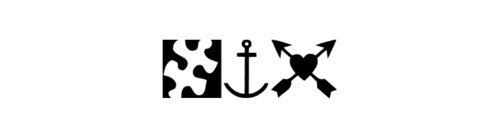 Simbolos 1  Free Fonts Download
