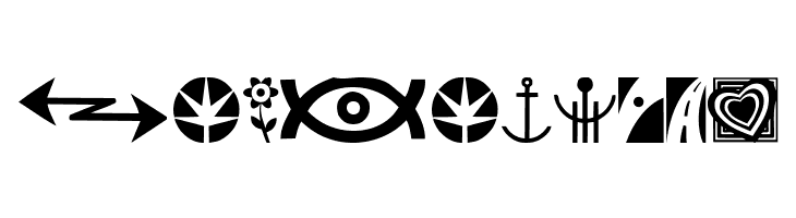 Simbolos 1  Free Fonts Download