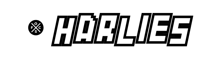 Botsmatic Outline Italic  Free Fonts Download