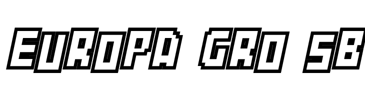 Botsmatic Outline Italic  Free Fonts Download