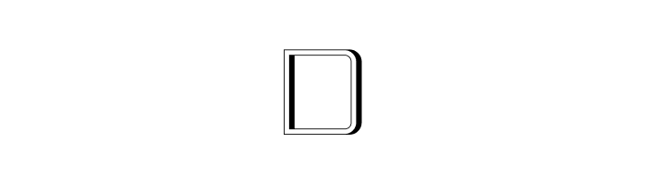 Cleptograph 3D  Free Fonts Download