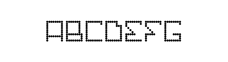 Dot Walkthru  Free Fonts Download