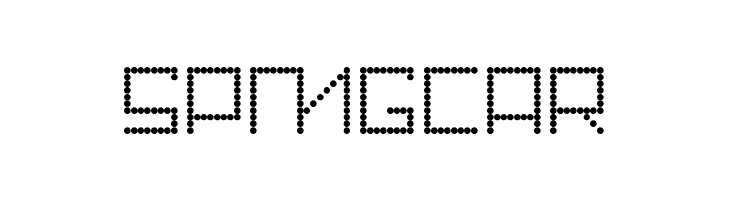 Dot Walkthru  Free Fonts Download