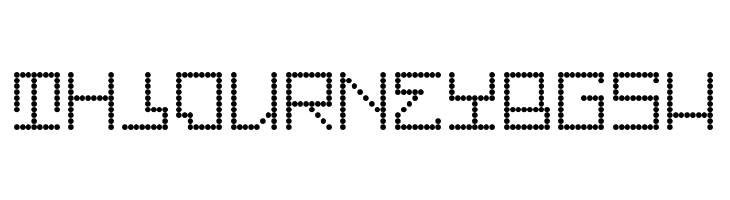 Dot Walkthru  Free Fonts Download
